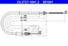 ATE 24.3727-1041.2 Cable, parking brake